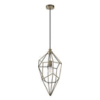 NL71329 Davie Large Pendant 1 Light Antique Brass
