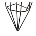 NL71609 Davie Large Pendant 1 Light Black Nickel