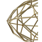NL71949 Eva Elliptical Sphere Pendant 1 Light Polished Brass