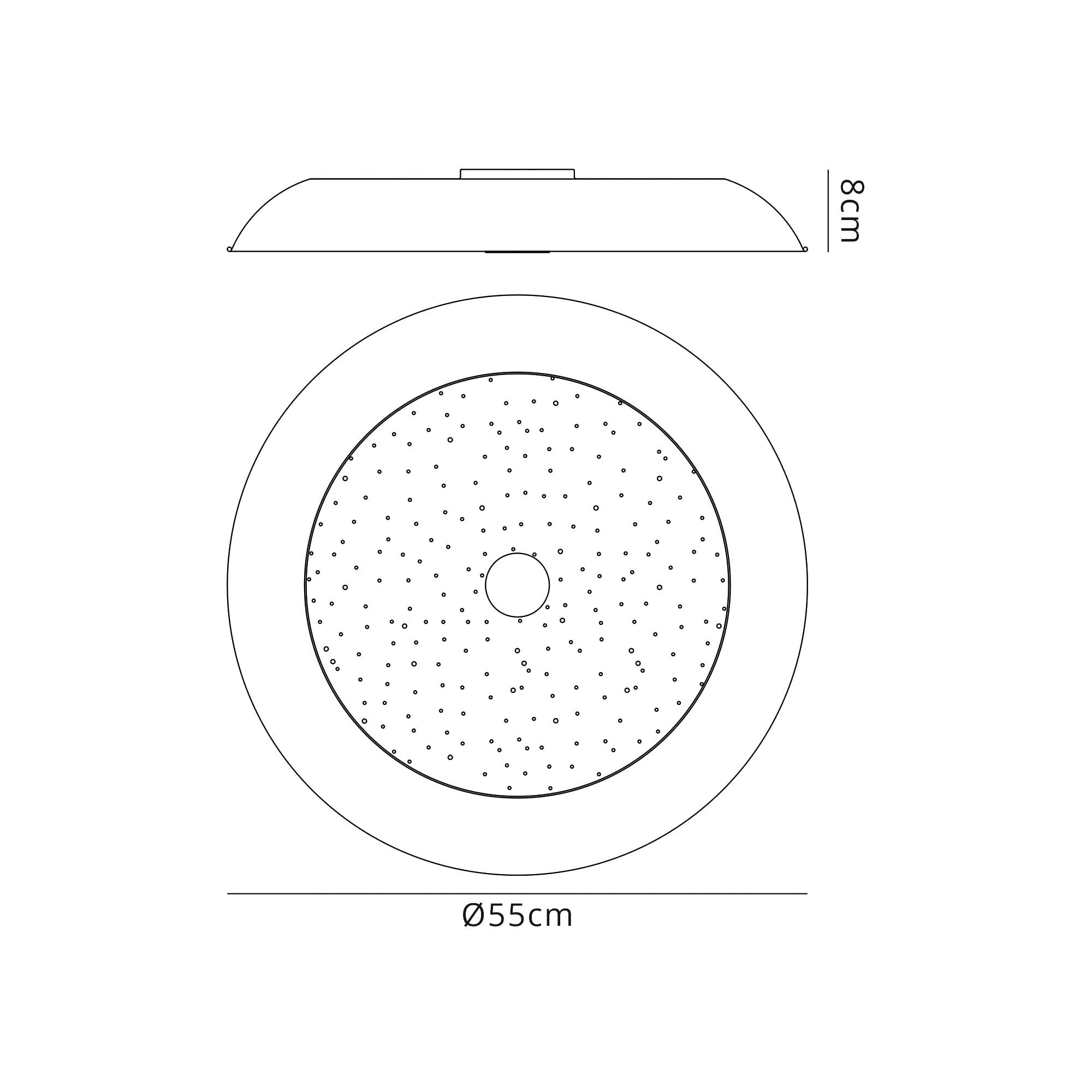 NL70909 Fabio Ceiling  Light LED RGB Tuneable White Built In Speaker Bluetooth Connection/Remote Control/App Control