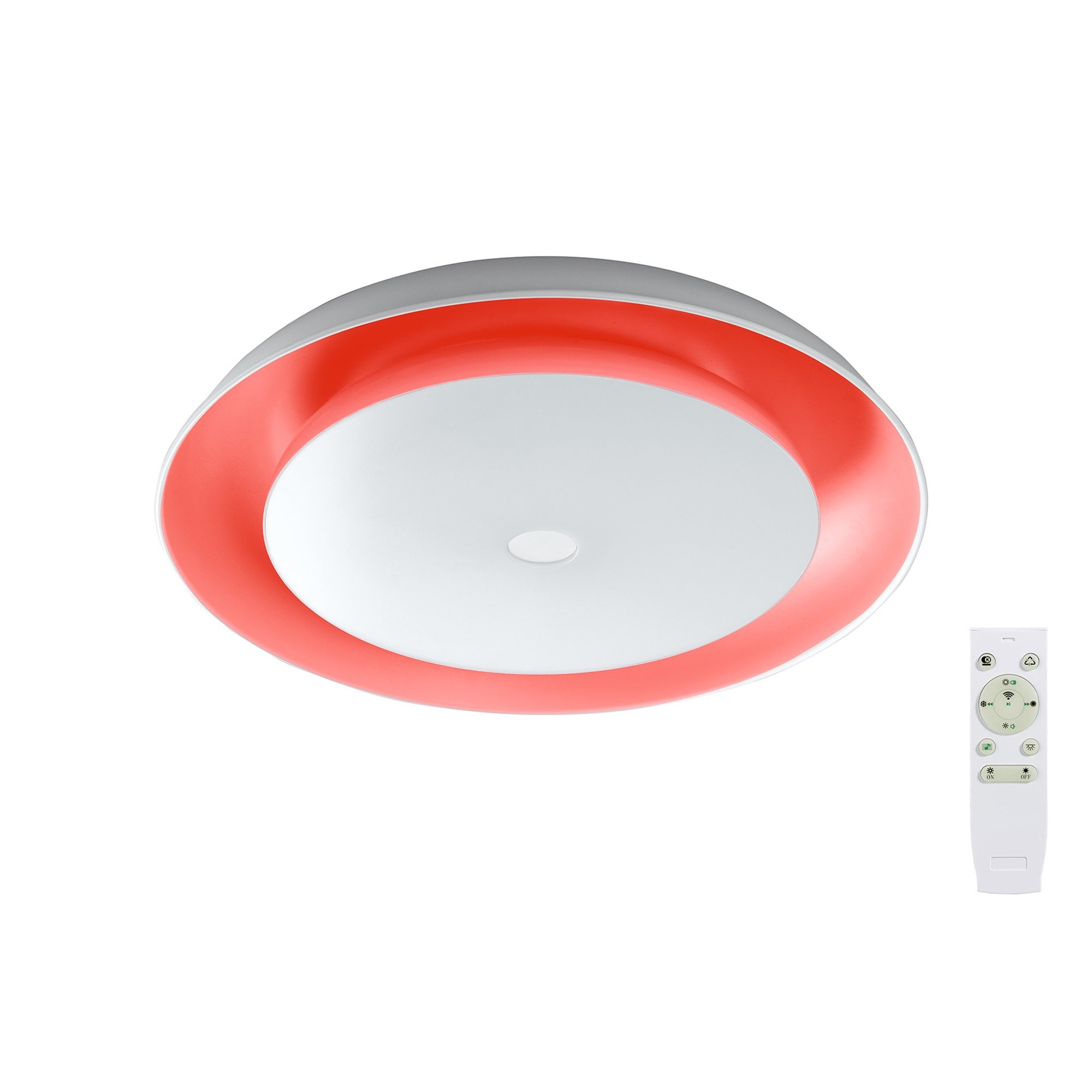 NL70909 Fabio Ceiling  Light LED RGB Tuneable White Built In Speaker Bluetooth Connection/Remote Control/App Control