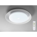 NL70909 Fabio Ceiling  Light LED RGB Tuneable White Built In Speaker Bluetooth Connection/Remote Control/App Control