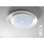 NL70909 Fabio Ceiling  Light LED RGB Tuneable White Built In Speaker Bluetooth Connection/Remote Control/App Control