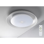 NL70909 Fabio Ceiling  Light LED RGB Tuneable White Built In Speaker Bluetooth Connection/Remote Control/App Control