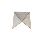 NL72029 Fauna Outdoor Wall Lamp LED White/Gold