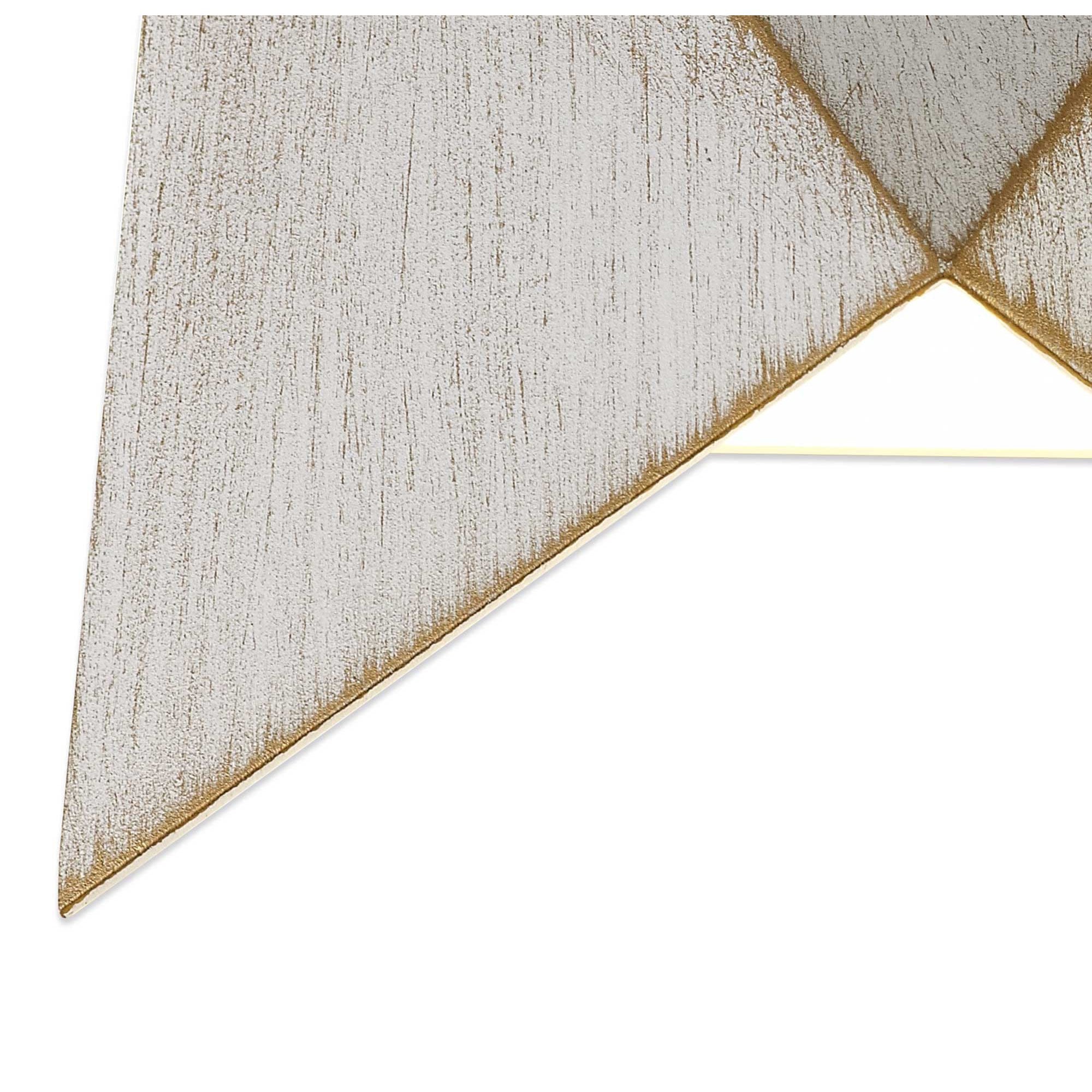 NL72029 Fauna Outdoor Wall Lamp LED White/Gold