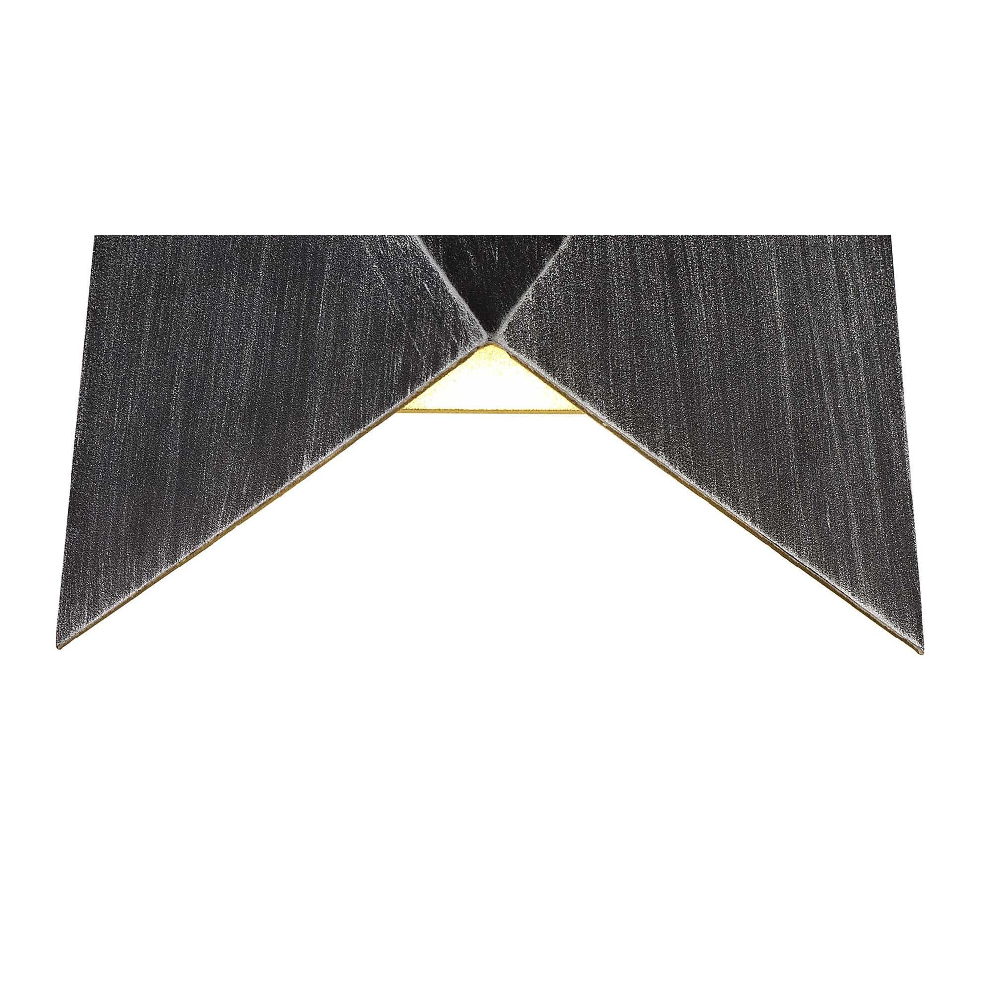 NL72039 Fauna Outdoor Wall Lamp LED Black/Silver