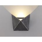 NL72039 Fauna Outdoor Wall Lamp LED Black/Silver