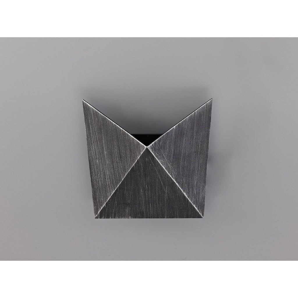 NL72039 Fauna Outdoor Wall Lamp LED Black/Silver
