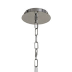 NL71149 Hooley Pendant/Semi Ceiling Convertible 7 Light Polished Chrome/Crystal