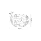 NL72709 Heidi Tiffany Wall Lamp 2 Light Blue/Orange/Crystal