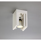 NL71399 Inigo Ceiling 1 Light White Paintable Gypsum