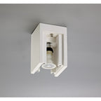 NL71399 Inigo Ceiling 1 Light White Paintable Gypsum