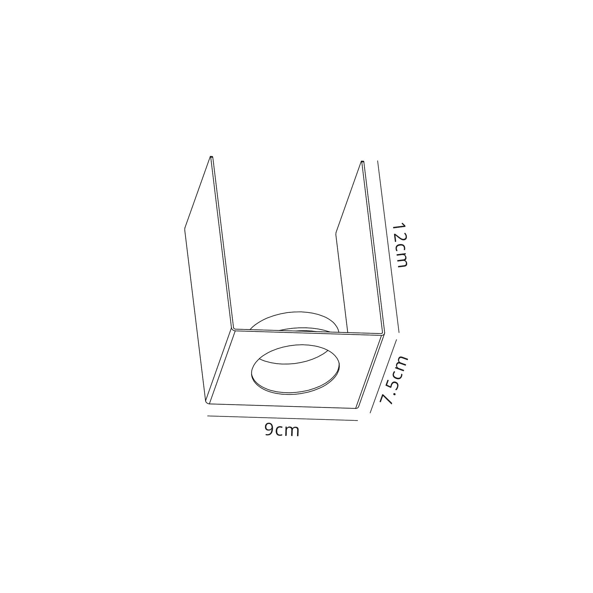 NL71429 Inigo Non-Electric Cover Suitable For 1 Light NL71399 Polished Chrome