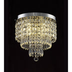NL70569 Isabelle Bathroom Ceiling  Light 4 Light Polished Chrome/Crystal
