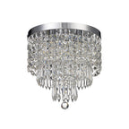 NL70569 Isabelle Bathroom Ceiling  Light 4 Light Polished Chrome/Crystal