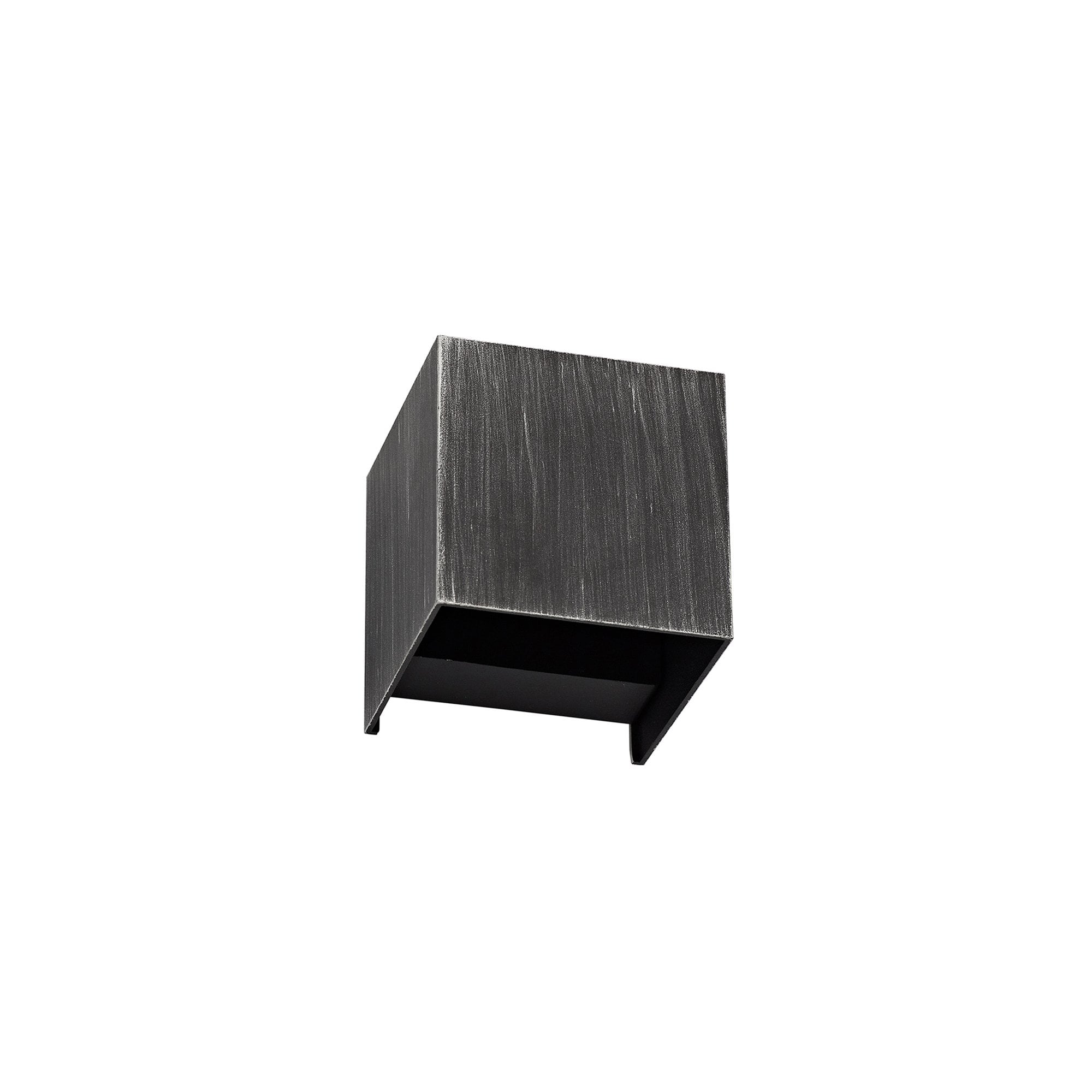 NL72109 Jude Outdoor Up & Downward  Lighting Wall Lamp 2 Light LED Black/Silver