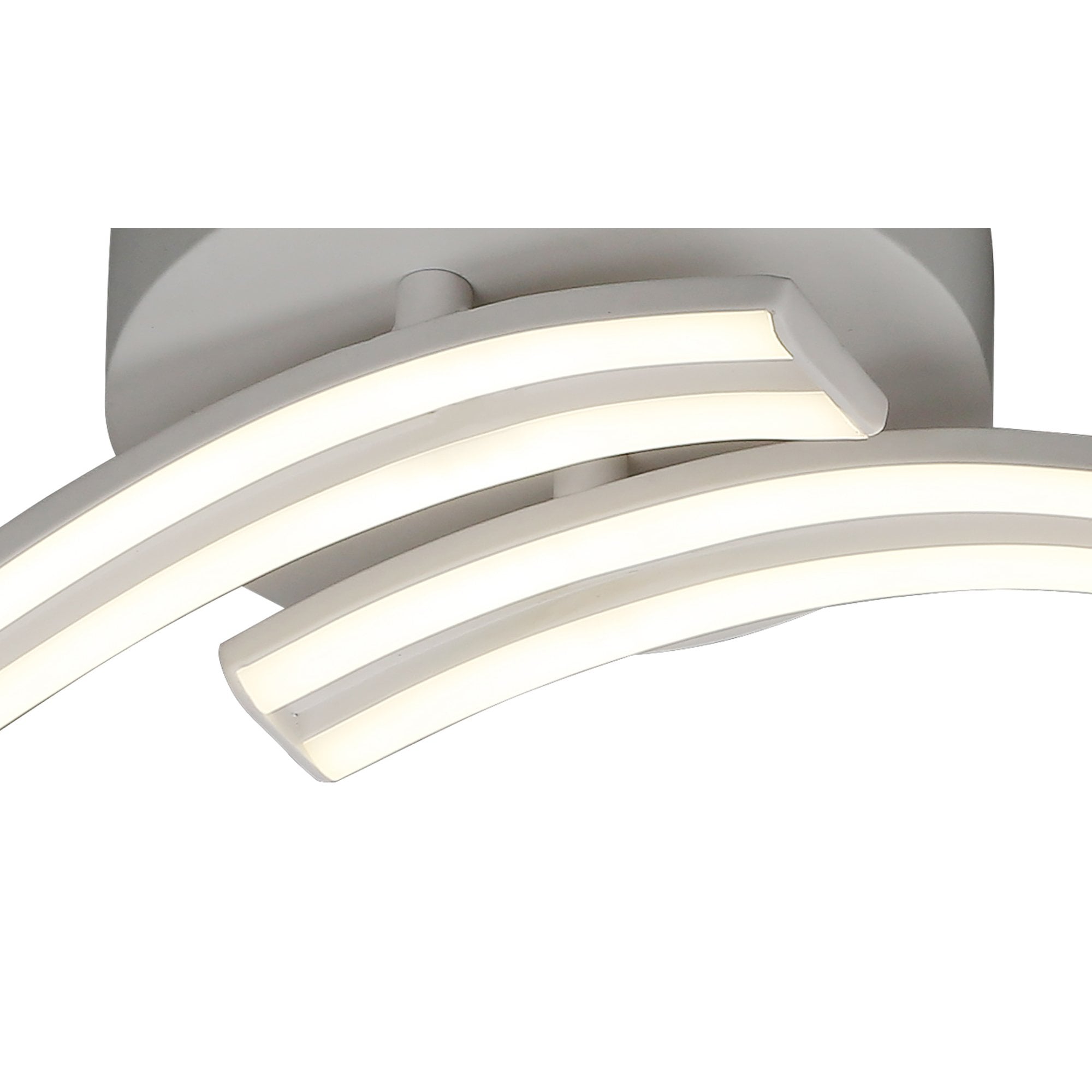 NL70929 Josh 2 Light Ceiling LED White