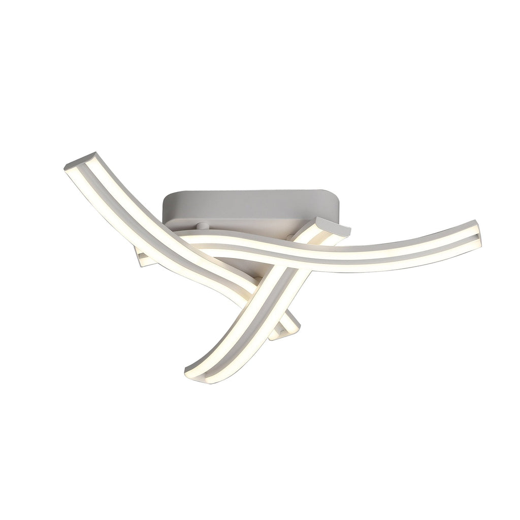 NL70939 Josh 3 Light Ceiling LED White