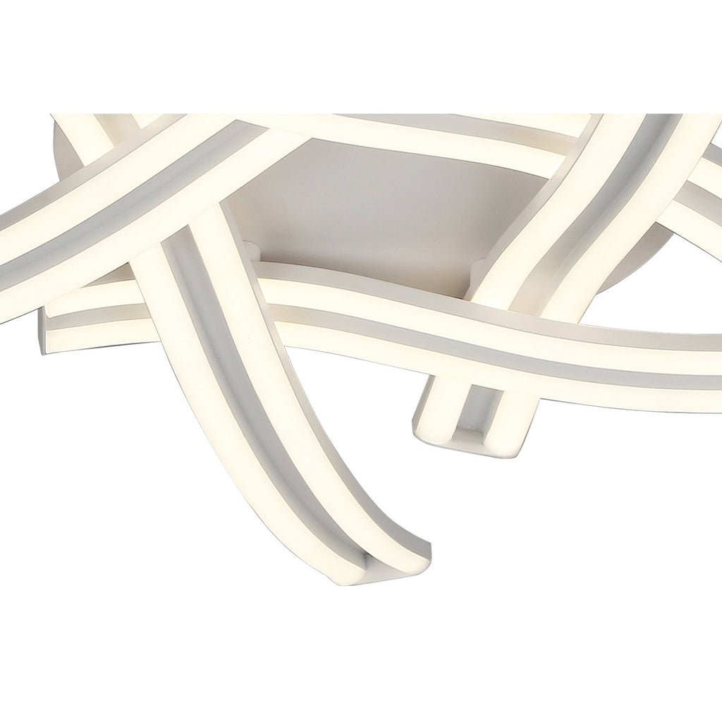 NL70949 Josh 5 Light Ceiling LED White