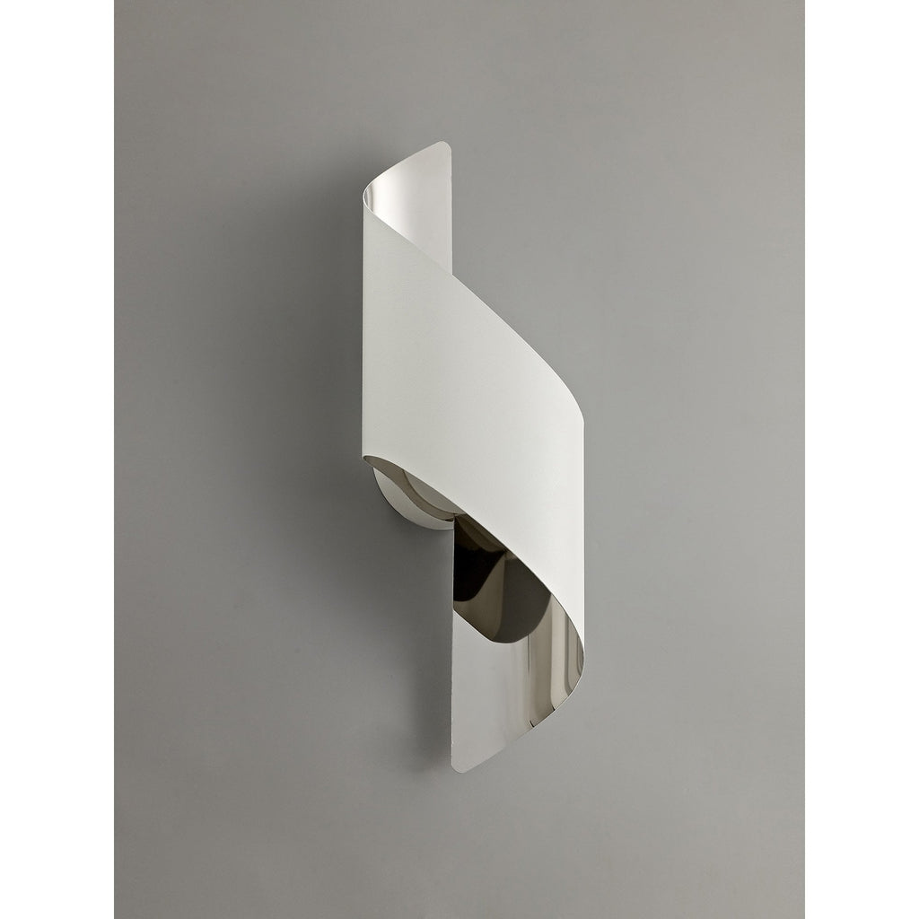 NL70329 Kally Wall Lamp Small LED White/Polished Chrome