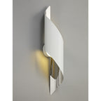 NL70359 Kally Wall Lamp Large LED White/Polished Chrome