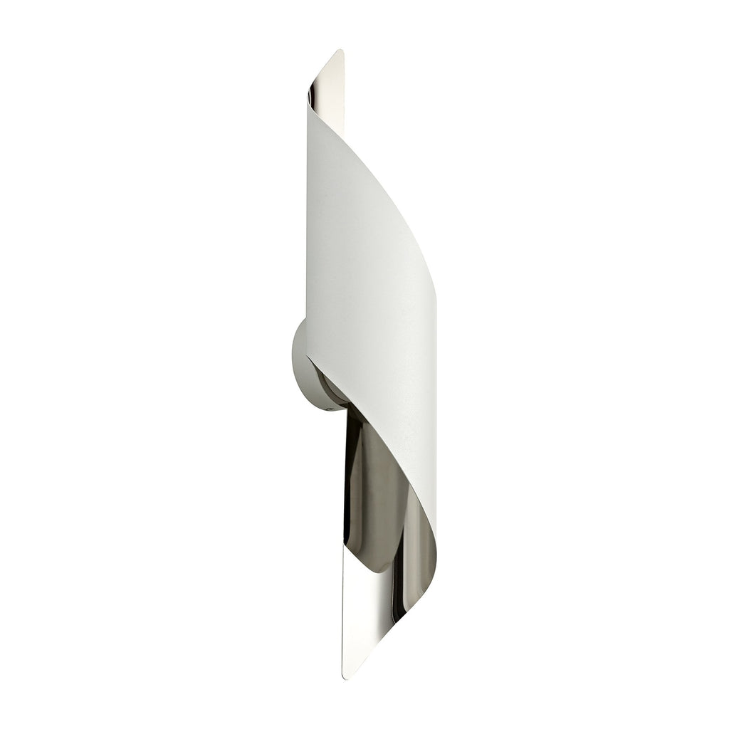 NL70359 Kally Wall Lamp Large LED White/Polished Chrome