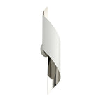 NL70359 Kally Wall Lamp Large LED White/Polished Chrome