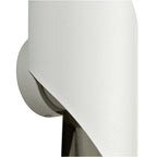 NL70359 Kally Wall Lamp Large LED White/Polished Chrome