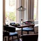 NL70199 Kat Pendant 1 Light Matt Black