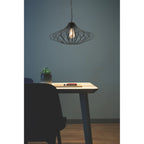 NL70199 Kat Pendant 1 Light Matt Black