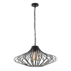 NL70199 Kat Pendant 1 Light Matt Black