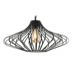 NL70199 Kat Pendant 1 Light Matt Black