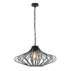 NL70199 Kat Pendant 1 Light Matt Black