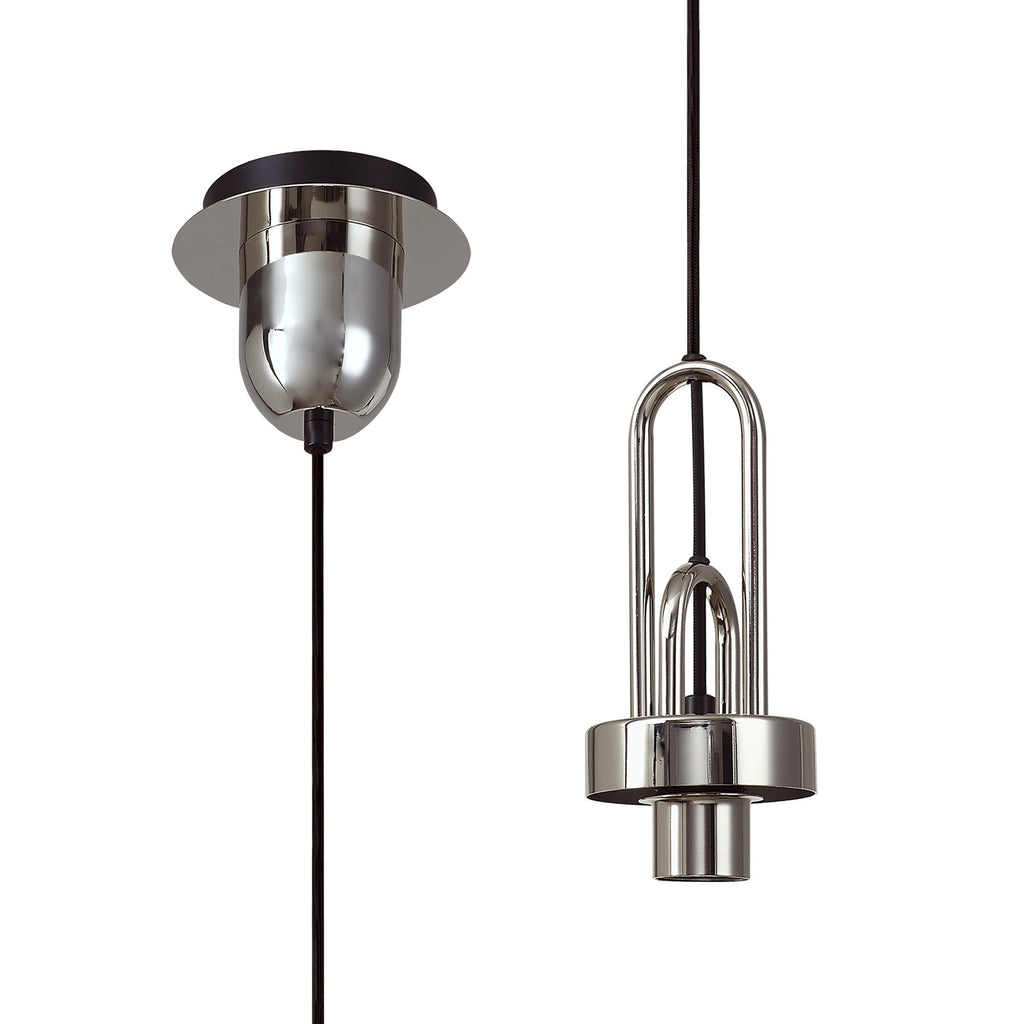 NL77869 Amsterdam Suspension Kit Polished Nickel/Matt Black