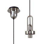 NL77869 Amsterdam Suspension Kit Polished Nickel/Matt Black