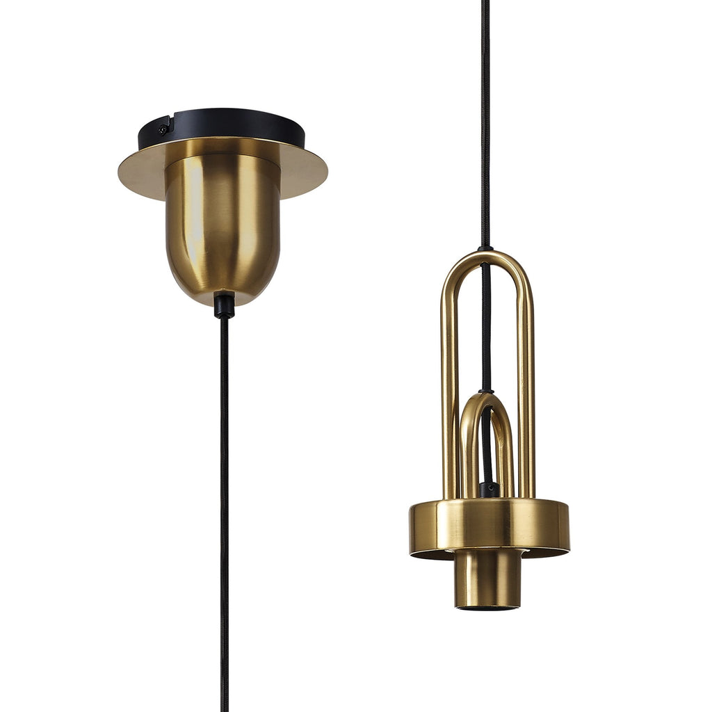 NL77889 Amsterdam Suspension Kit Brass Gold/Matt Black