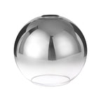NL77919 Amsterdam 30cm Globe Glass Smoked/Clear