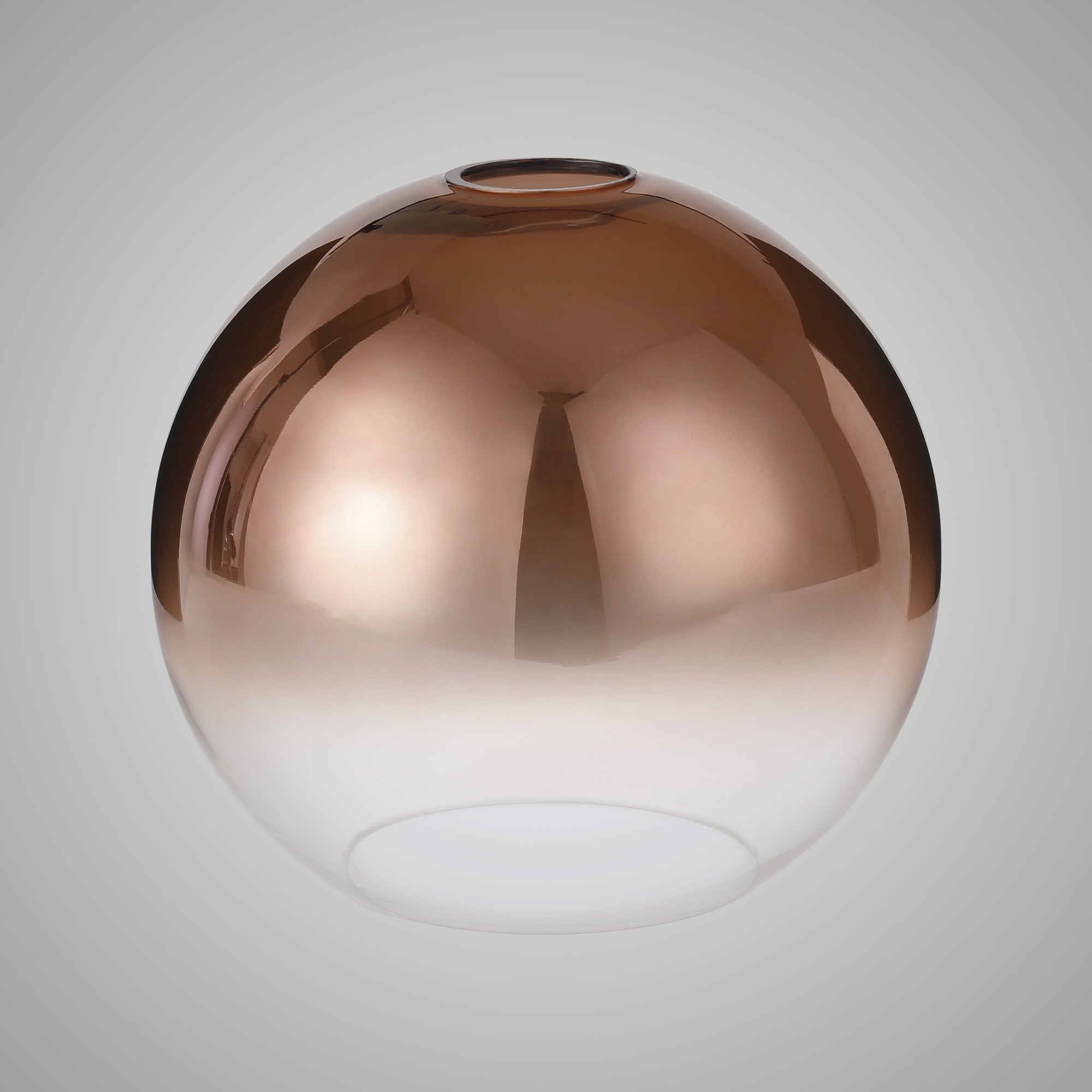 NL77929 Amsterdam 30cm Globe Glass Copper/Clear
