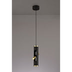 NL76699 Acoza Pendant LED Sand Black/Gold
