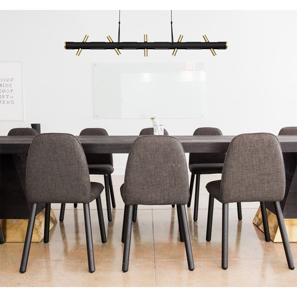 NL76699 Acoza Pendant LED Sand Black/Gold