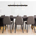 NL76699 Acoza Pendant LED Sand Black/Gold