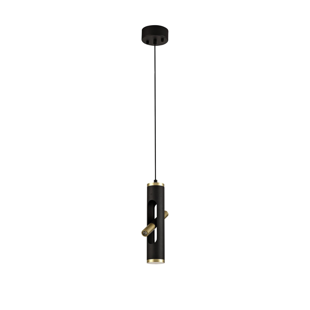 NL76699 Acoza Pendant LED Sand Black/Gold