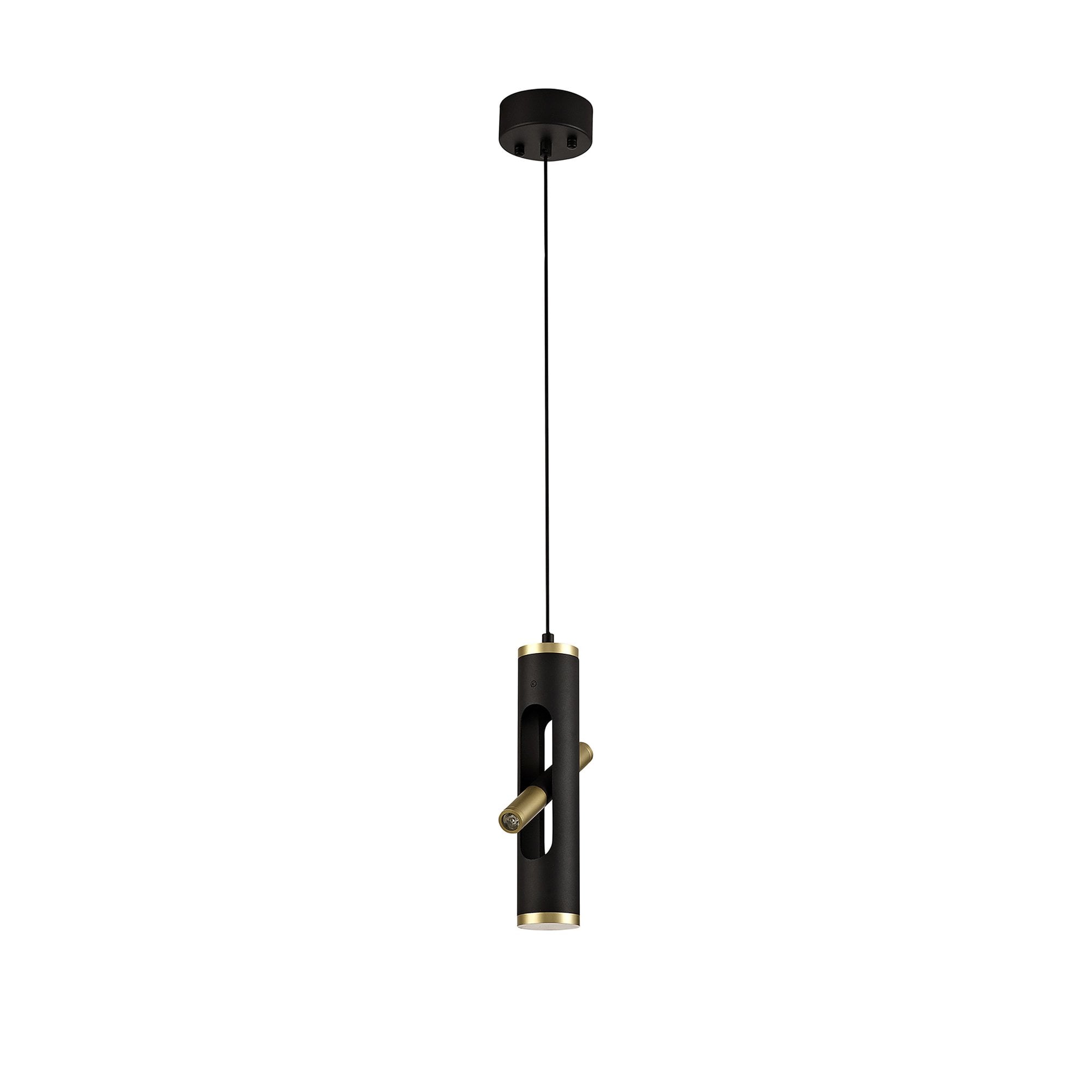 NL76699 Acoza Pendant LED Sand Black/Gold
