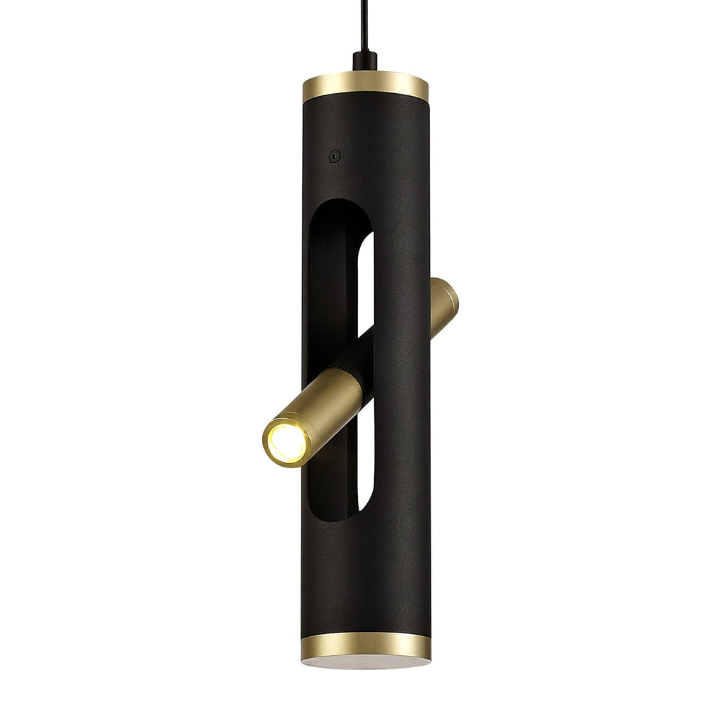 NL76699 Acoza Pendant LED Sand Black/Gold