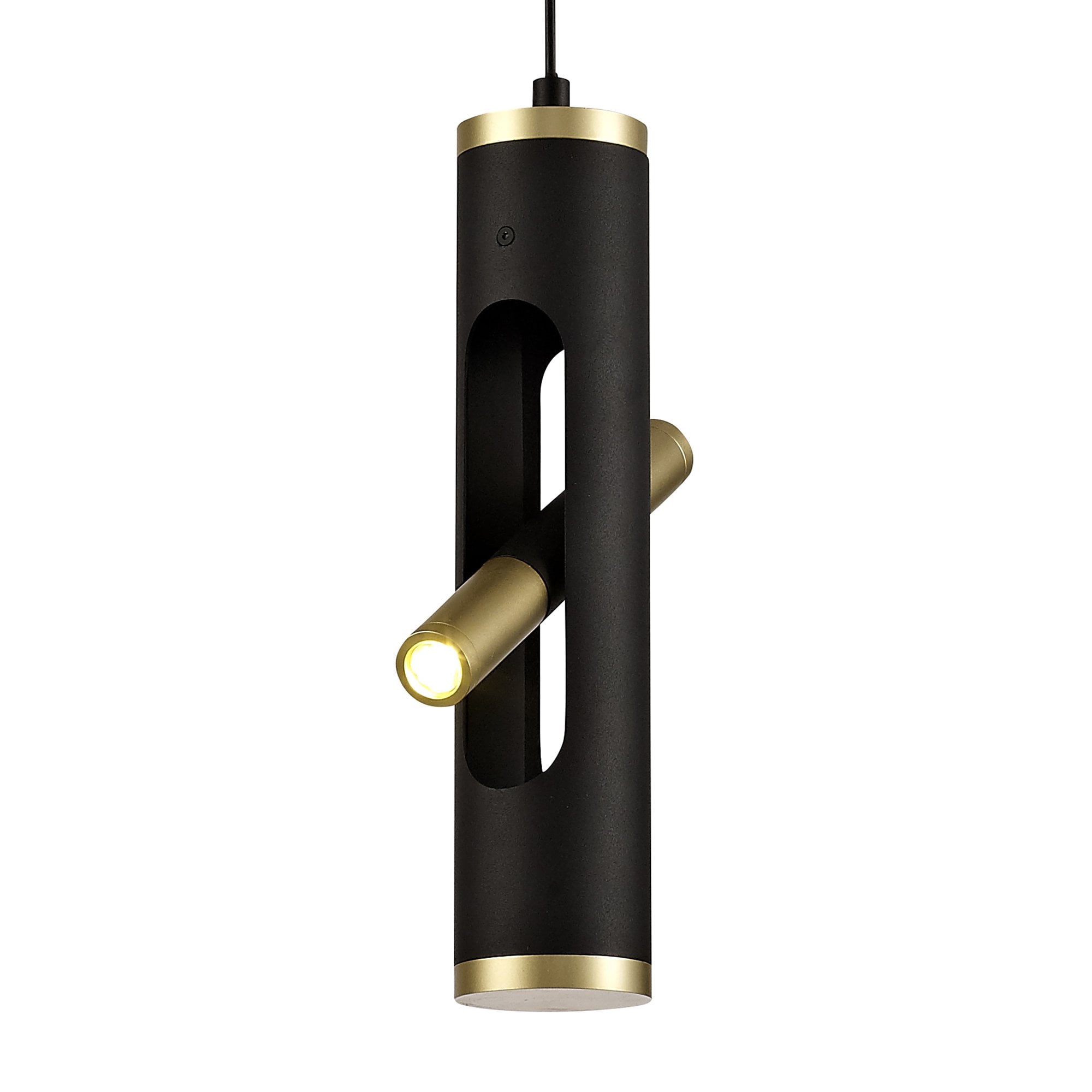 NL76699 Acoza Pendant LED Sand Black/Gold