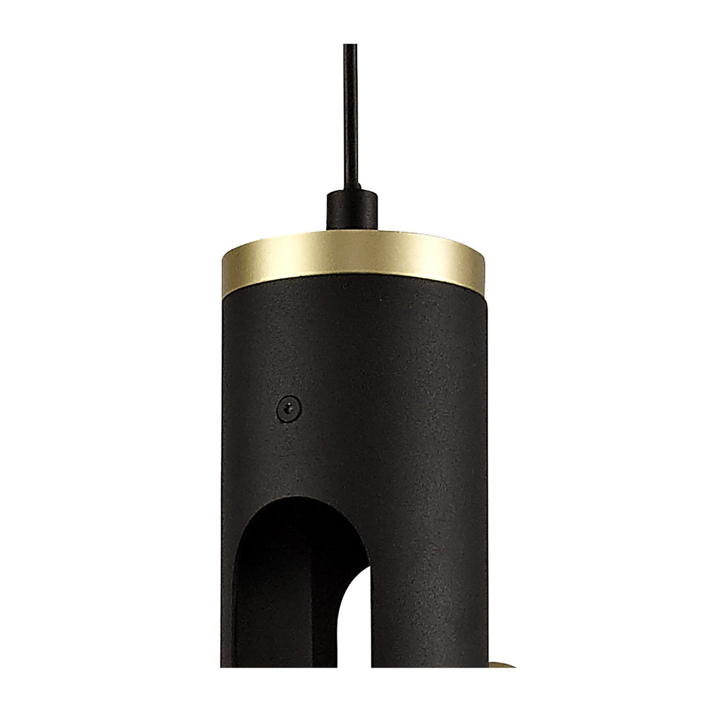 NL76699 Acoza Pendant LED Sand Black/Gold