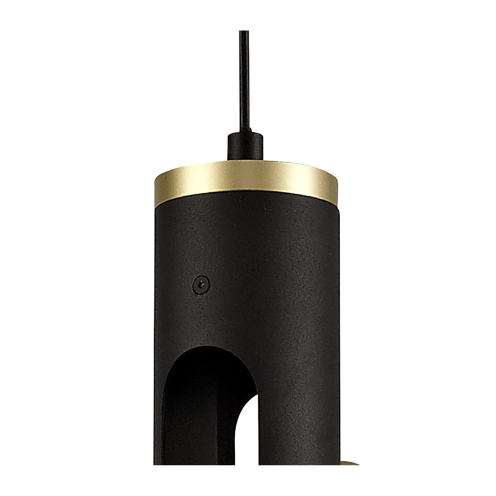 NL76699 Acoza Pendant LED Sand Black/Gold