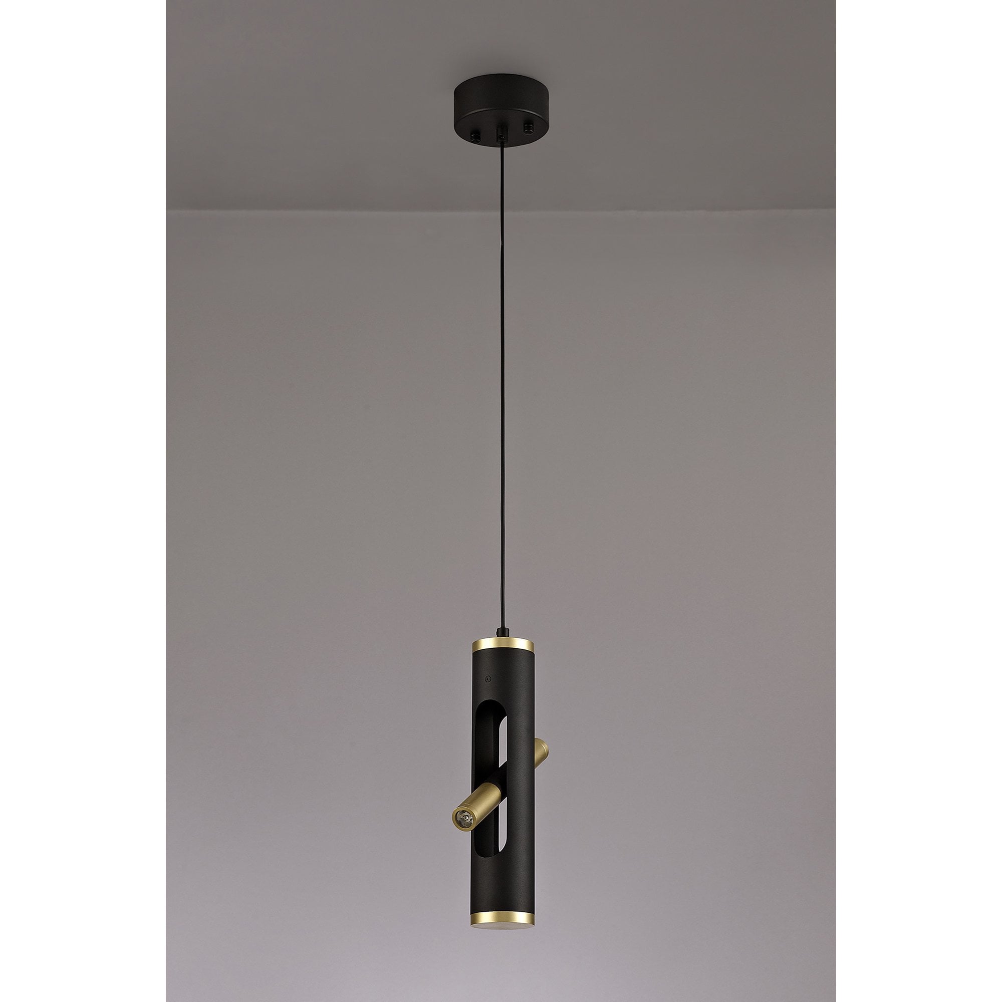 NL76699 Acoza Pendant LED Sand Black/Gold