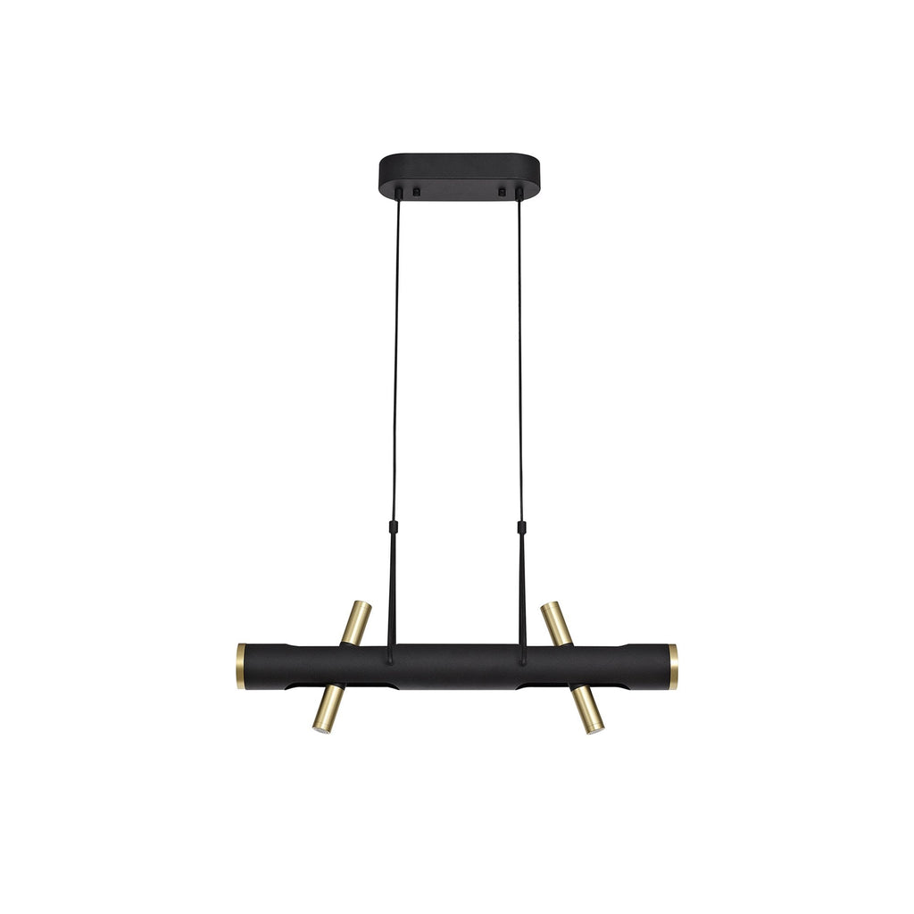 NL76709 Acoza Pendant LED Sand Black/Gold
